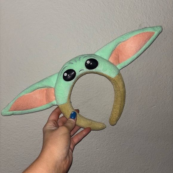 Disney Accessories - Disney Parks Star Wars The Mandalorian Baby Yoda the Child Grogu Ears Headband